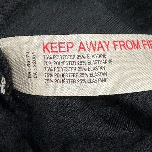 Free People Movement Hot Tip Layer Crop Top Long Sleeve Ruched Black Large Yoga - Picture 12 of 12